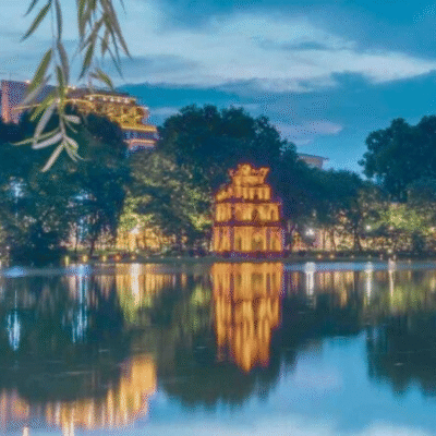 lago Hoan Kiem Hanoi, vietnam xplorer