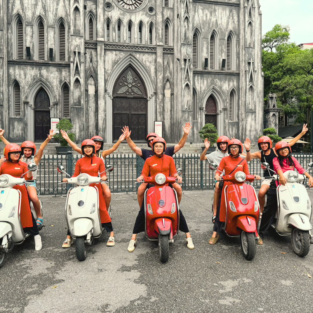Tour en Hanoi en moto